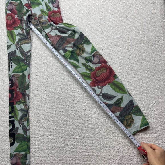 Adidas Originals Battle of the Birds Leggings Floral Tropical AOP Wom Size XS - Picture 8 of 11
